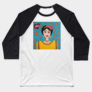 Fridi Turquesa Baseball T-Shirt